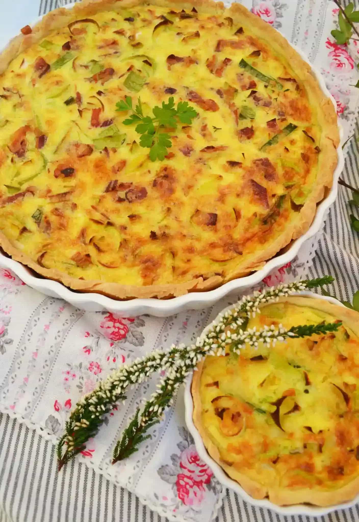 Quiche maison artisanale