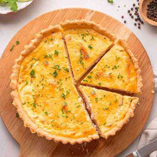Quiche maison artisanale